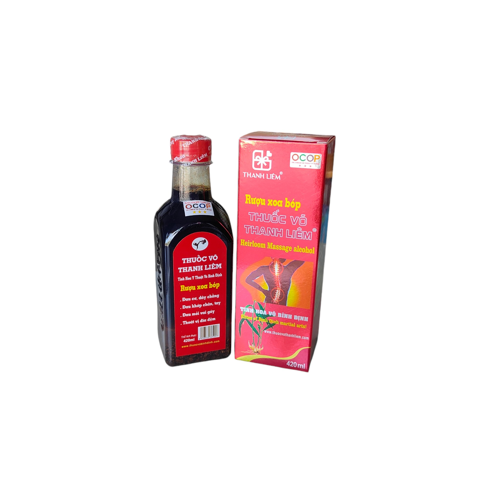 Rượu xoa bóp THANHLIEM 420ml